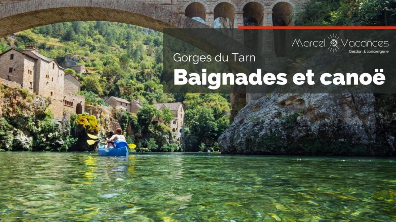 Appartement Aux Portes Des Gorges Du Tarn Ispagnac Exterior photo
